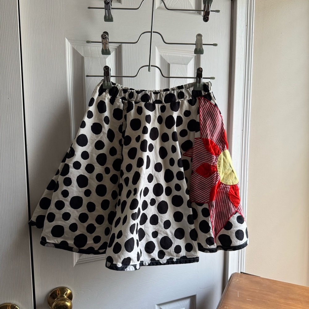 annie’s clothesline one of a kind polka dot tulle circle skirt